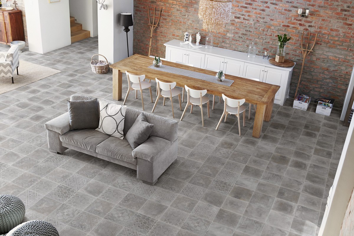 Gres effetto cemento grigio at 1002 30x30