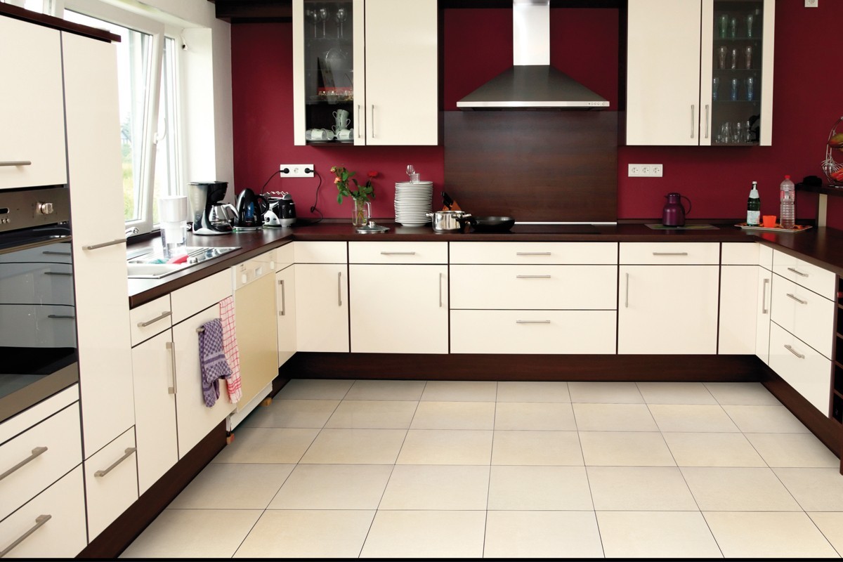 Gres porcellanato effetto cemento crema italiangres