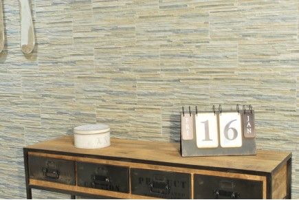rivestimento bagno effetto pietra gres porcellanato effetto pietra piana muschio 16x42 ceramiche fenice