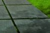 Technical effect floor tiles basaltine lead grey