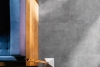 Grauer handgearbeiteter Beton