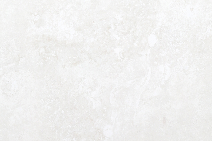 Marmo lucido travertino crosscut bianco