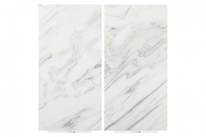 Bianco Arni glossy marble