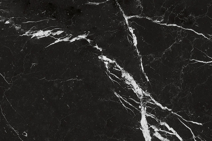 Elegant black glossy marble