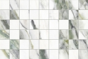 Grüne Calacatta-Marmor Mosaik