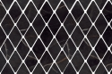 Calacatta Black rhombuses mosaic