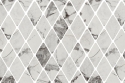 Invisible Grey rhombuses mosaic
