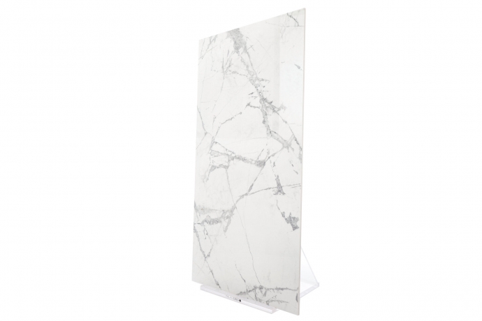 Invisible Grey glossy marble