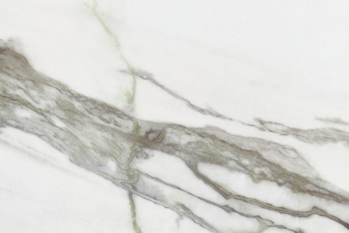 Calacatta green matt marble