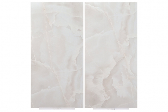 White matt Alabaster 9 mm
