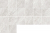 White technical marble effect floors