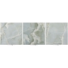 Aquamarine matt Alabaster 9 mm
