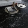 Elegant black matt marble