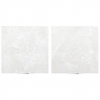 Crosscut white travertine marble