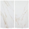 Glossy marble cream melange