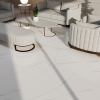 Glossy marble cream melange