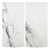 Dark grey vein semi polished marble