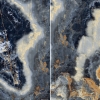 Blauer Onyx-Alabaster