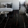 Sahara Noir glossy marble