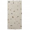 Taubenfarbener venezianischer geometrischer Terrazzo