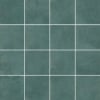 Emerald industrial metallic tiles
