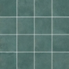 Emerald industrial metallic tiles