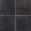 Black industrial metallic tiles 20 mm outdoor