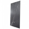 Schwarzer Calacatta-Marmor matt