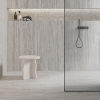 Veincut grey travertine marble