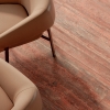 Travertin Veincut Rouge Contemporain
