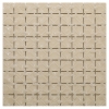 Edles Marmor Mosaik Beige Matt