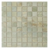 Edles Marmor Mosaik Jade Matt