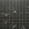 Edles Marmor Mosaik Schwarz Matt