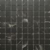 Edles Marmor Mosaik Schwarz Matt
