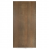 Leicht oxidiertes braunes Metall
