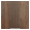 Leicht oxidiertes braunes Metall