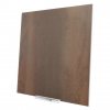 Leicht oxidiertes braunes Metall