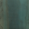 Leicht oxidiertes grün Metall