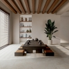 Travertin Crosscut Beige Contemporain