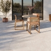 Travertin Querschliff grauer Marmor outdoor