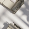 Pierre Uniforme Ponctuée Blanche Extérieur R11