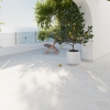Weißer Jerusalem Stein 20 mm outdoor