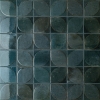 Terracotta Petal Blue