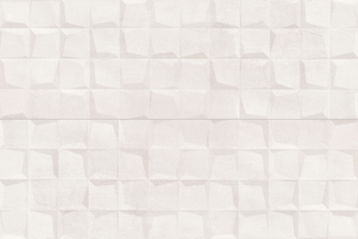 Cube decor White