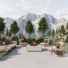 Rive Gauche Frammenti Bianco Outdoor 20 mm R11