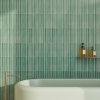 Terracotta Linear Turquoise