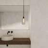 Crosscut white travertine textured