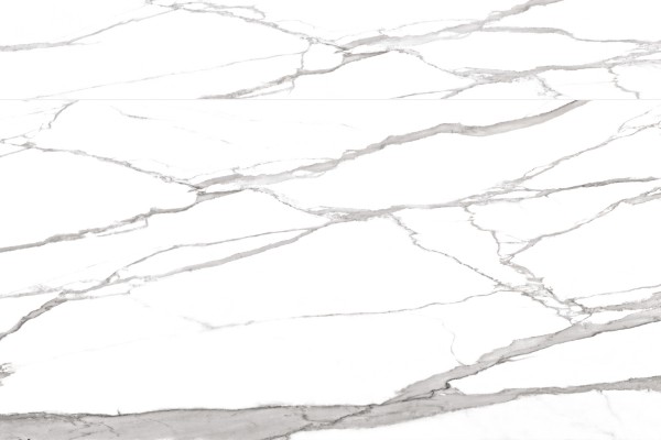 Statuario semi polished marble