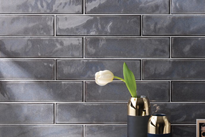Sparkling Brick tiles - grey
