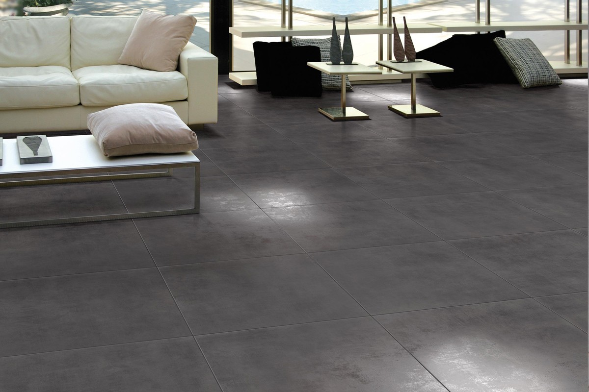 Modern fliesen - - Lunare Antracite 60x60